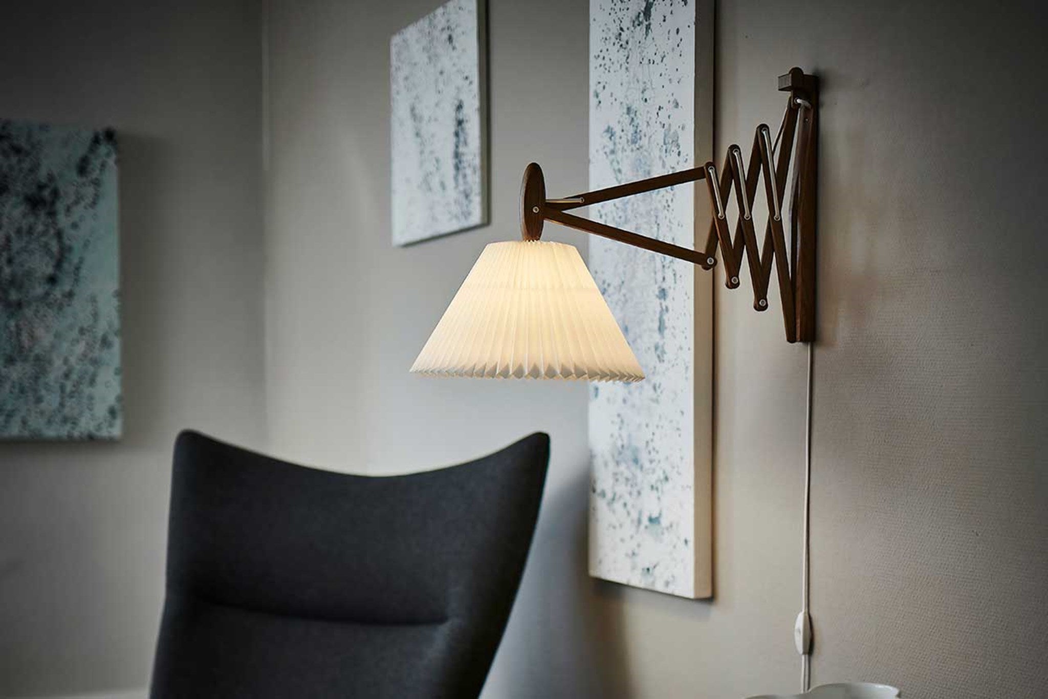 Leklint233 Sax Wall Lamp Lightoak Lampshade2 Packshot